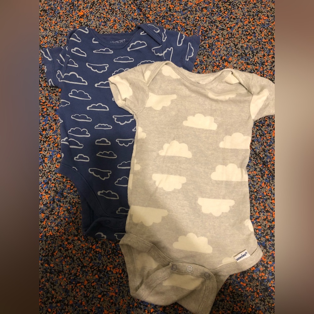Cloud Set onesies